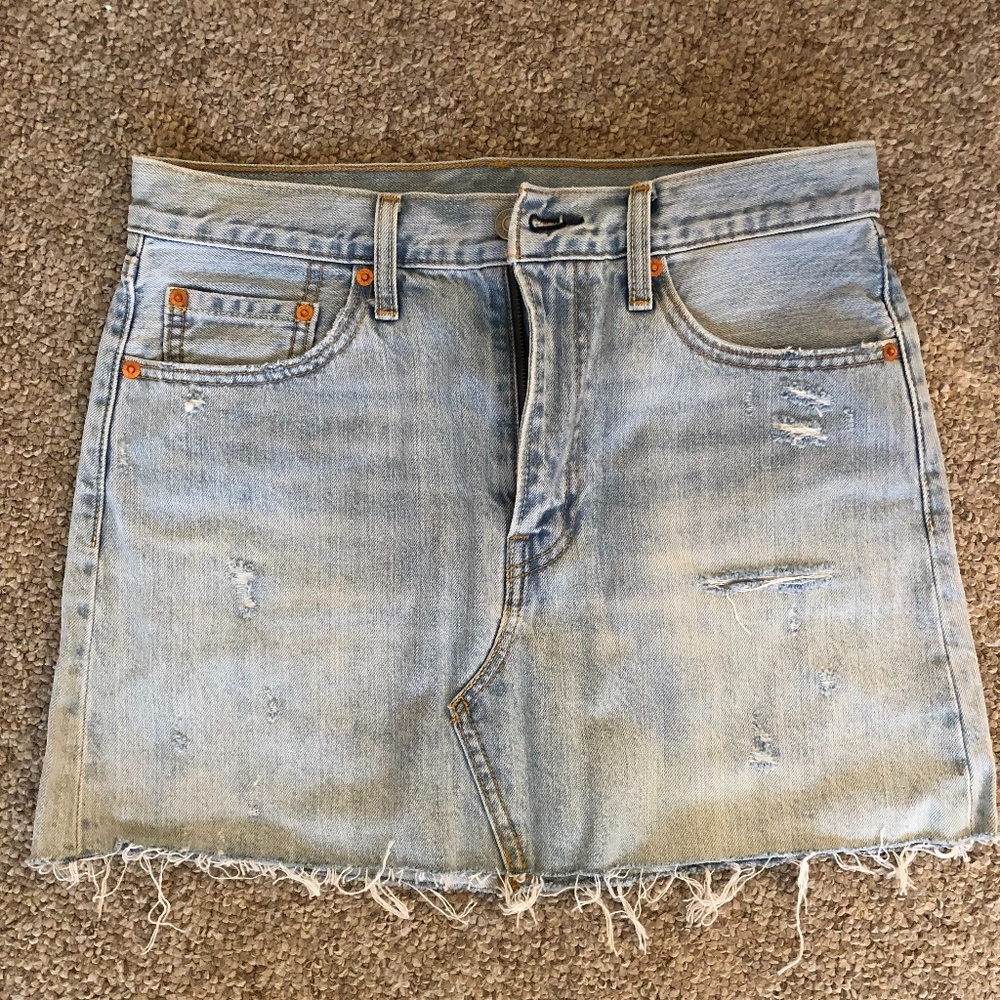 Vintage Levi's Denim Mini Skirt